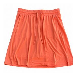 Zuda Athletic Skort Womens S Coral Built In Shorts Activewear Tennis Golf Skirt